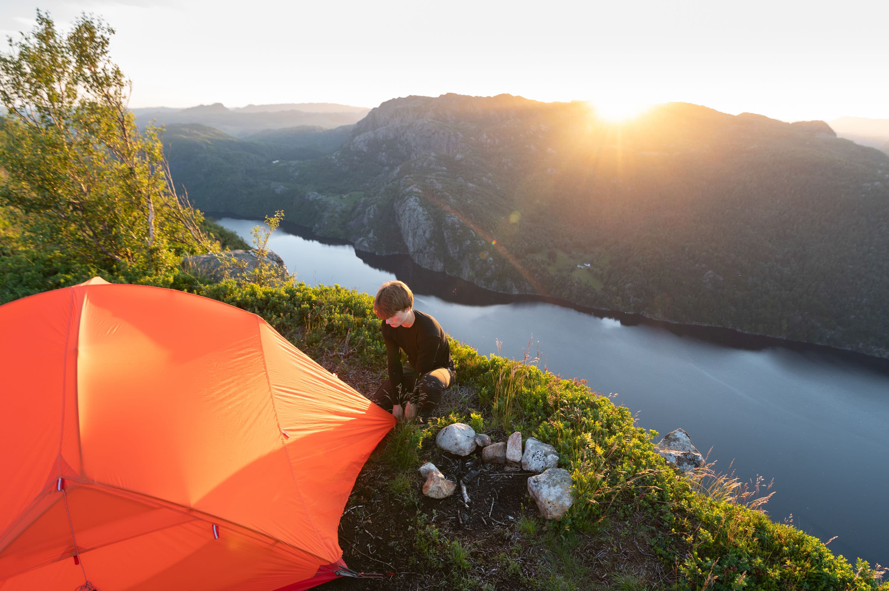 Camping spots in Bjerkreim